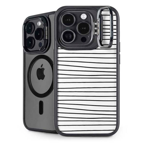Freehand Stripes iPhone 15 Pro Kickstand Case